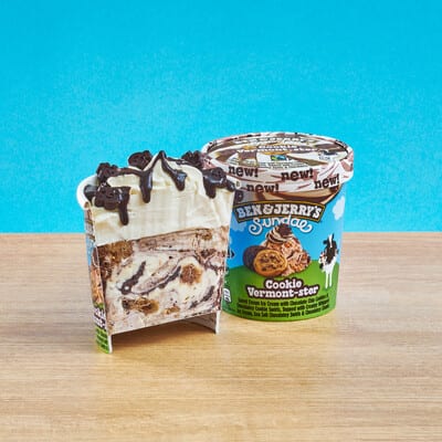 Pint of Cookie Vermont-ster Sundae