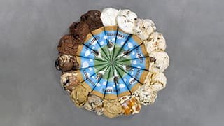 Background Image of Cones in a Circle