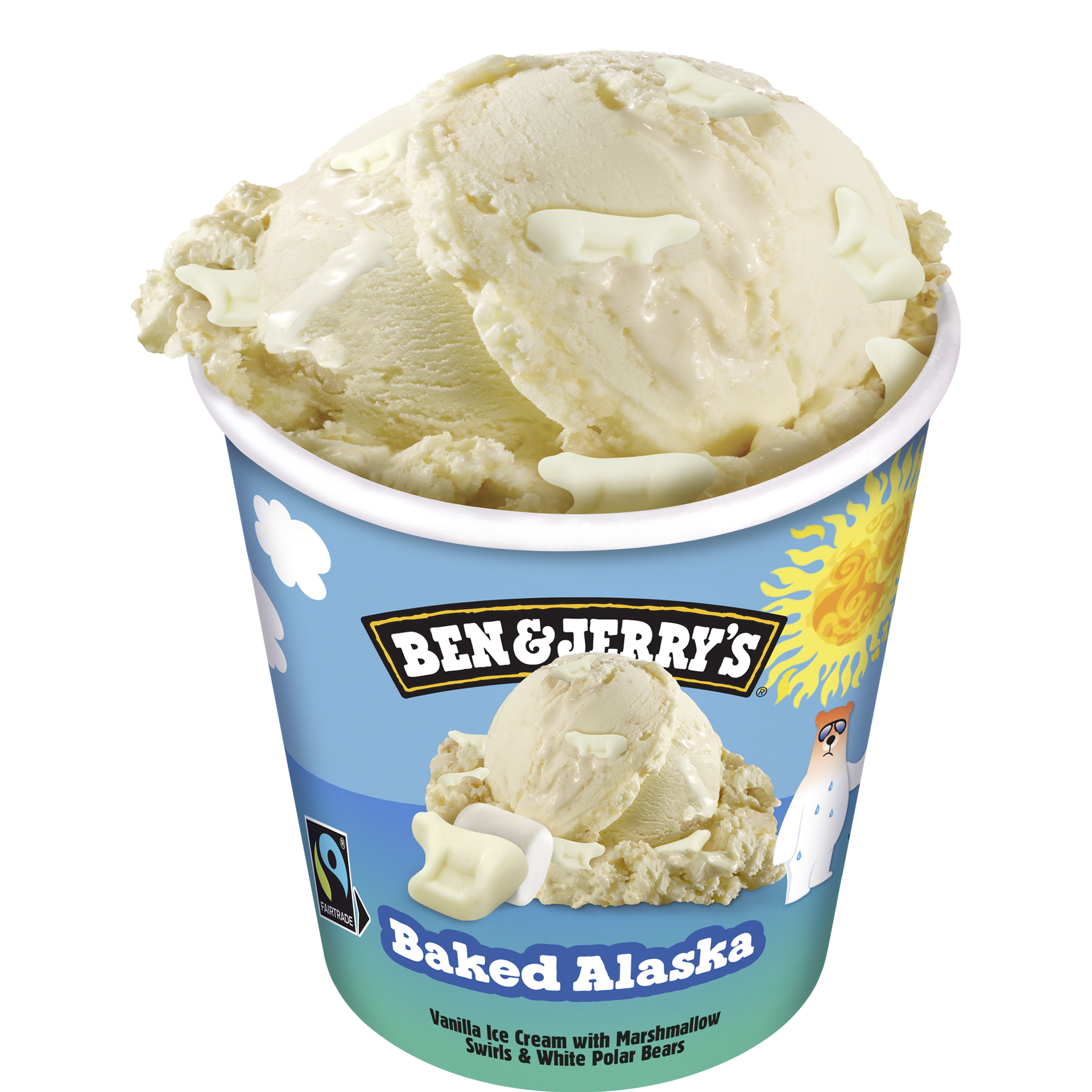 Baked Alaska Original Ice Cream Dessert Ice cream