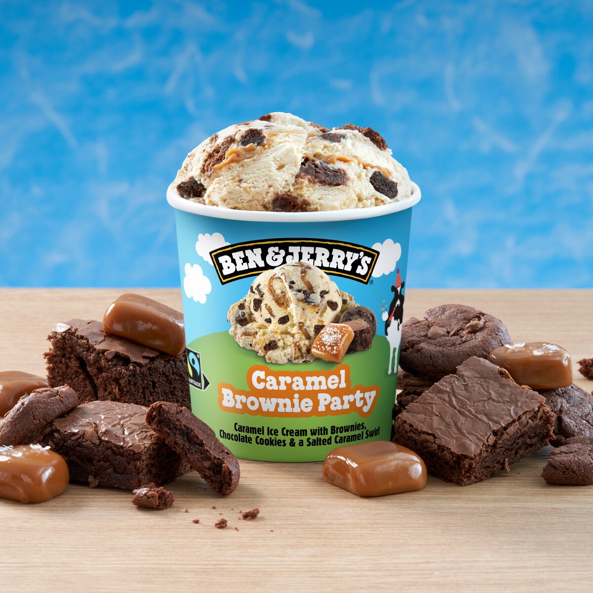 Caramel Brownie Party Jaatelo - Tub 2 / 4