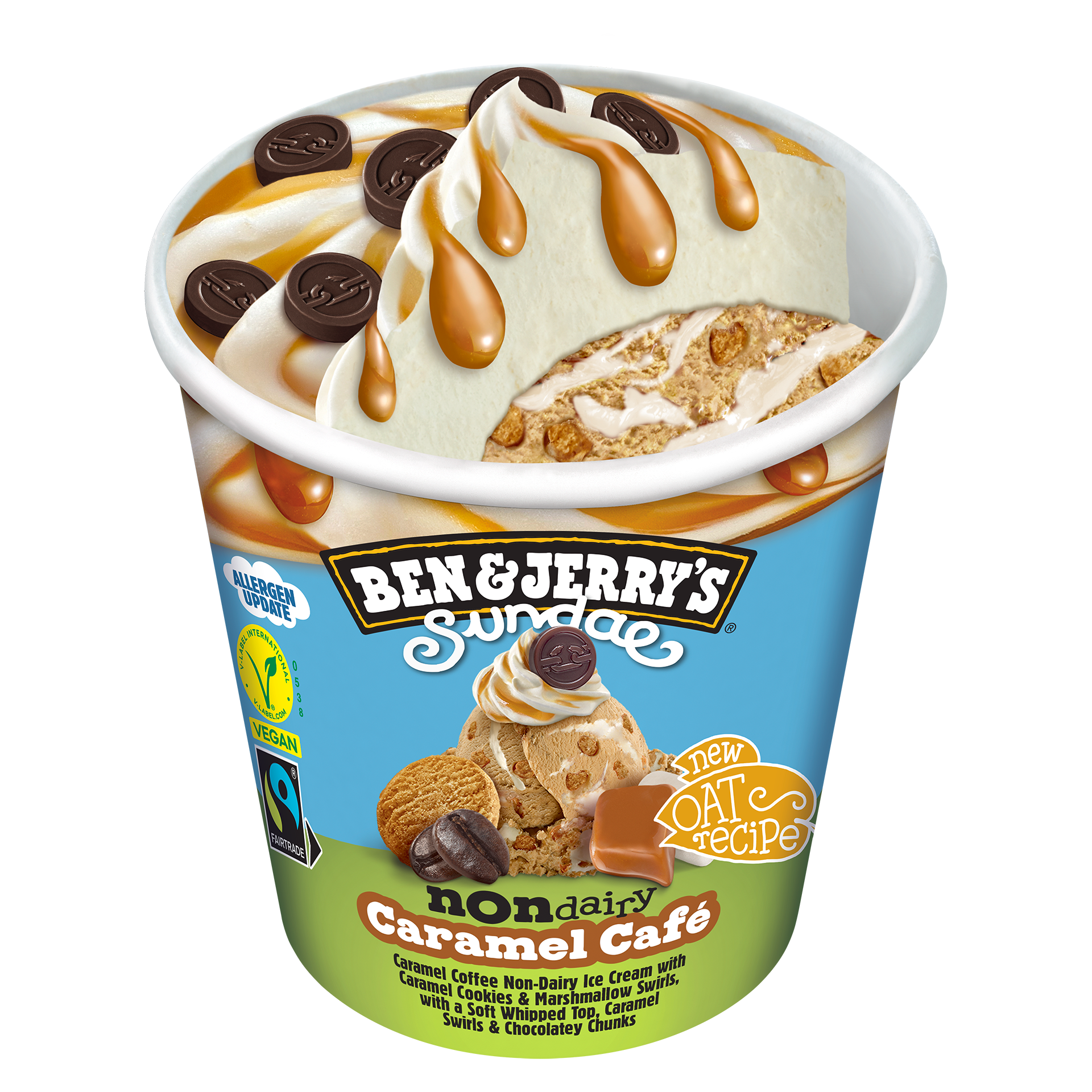 Caramel Café Sundae Sundaes Dessert Ice cream