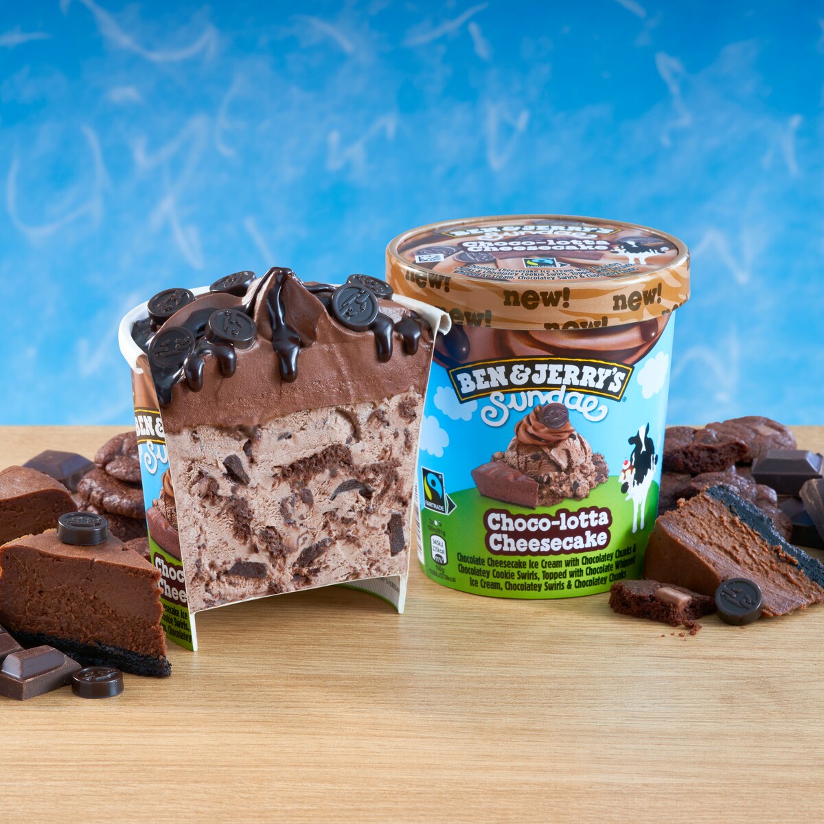 Choco-lotta Cheesecake Sundae - Pint 3 / 4