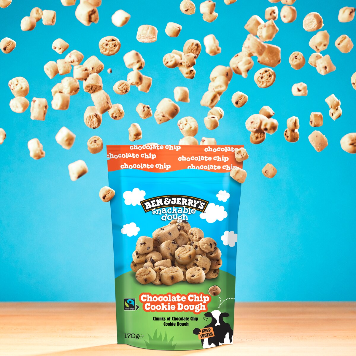 Chocolate Chip Cookie Dough Chunks - Bag 2 / 2