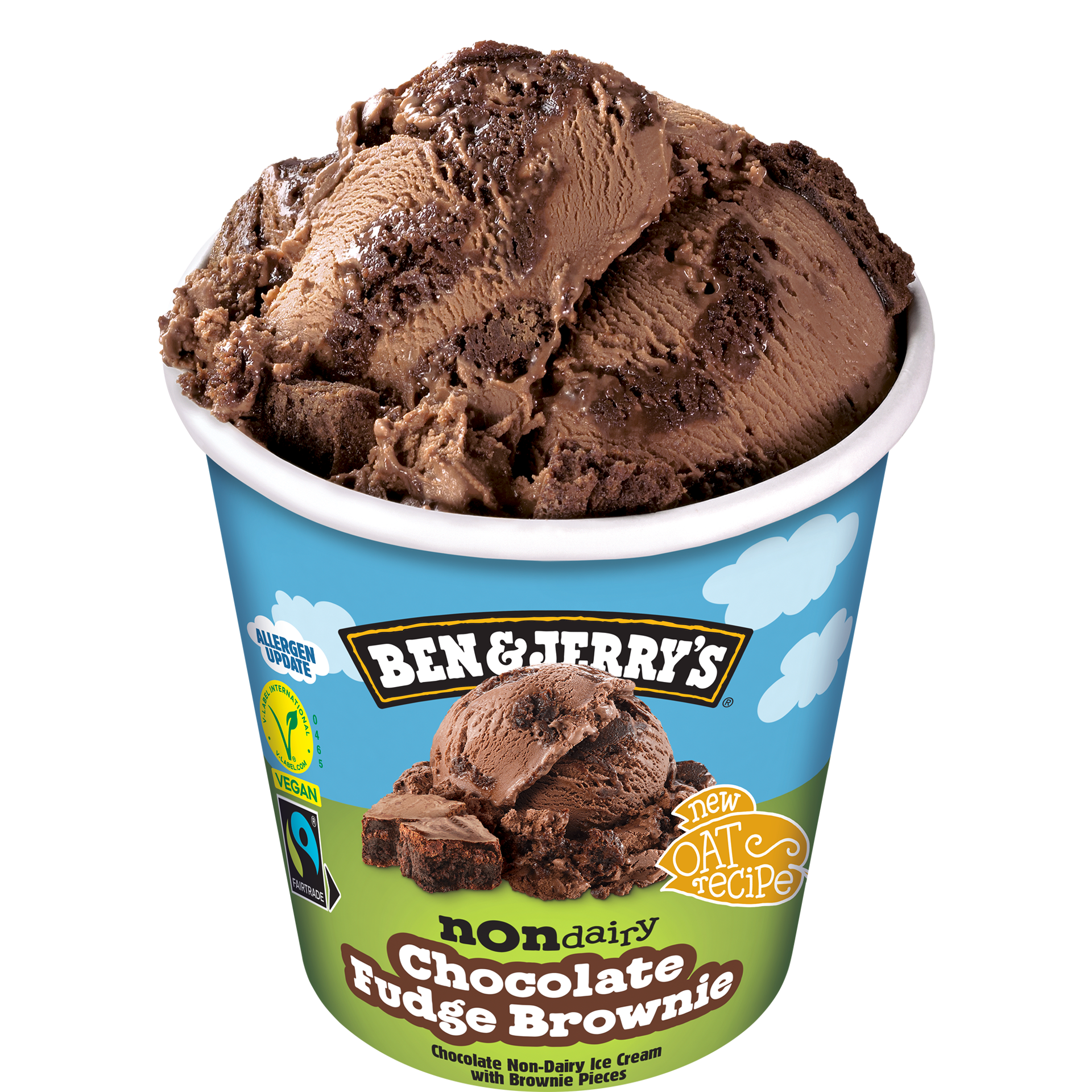 Chocolate Fudge Brownie Non-Dairy Non-Dairy Oat Pint