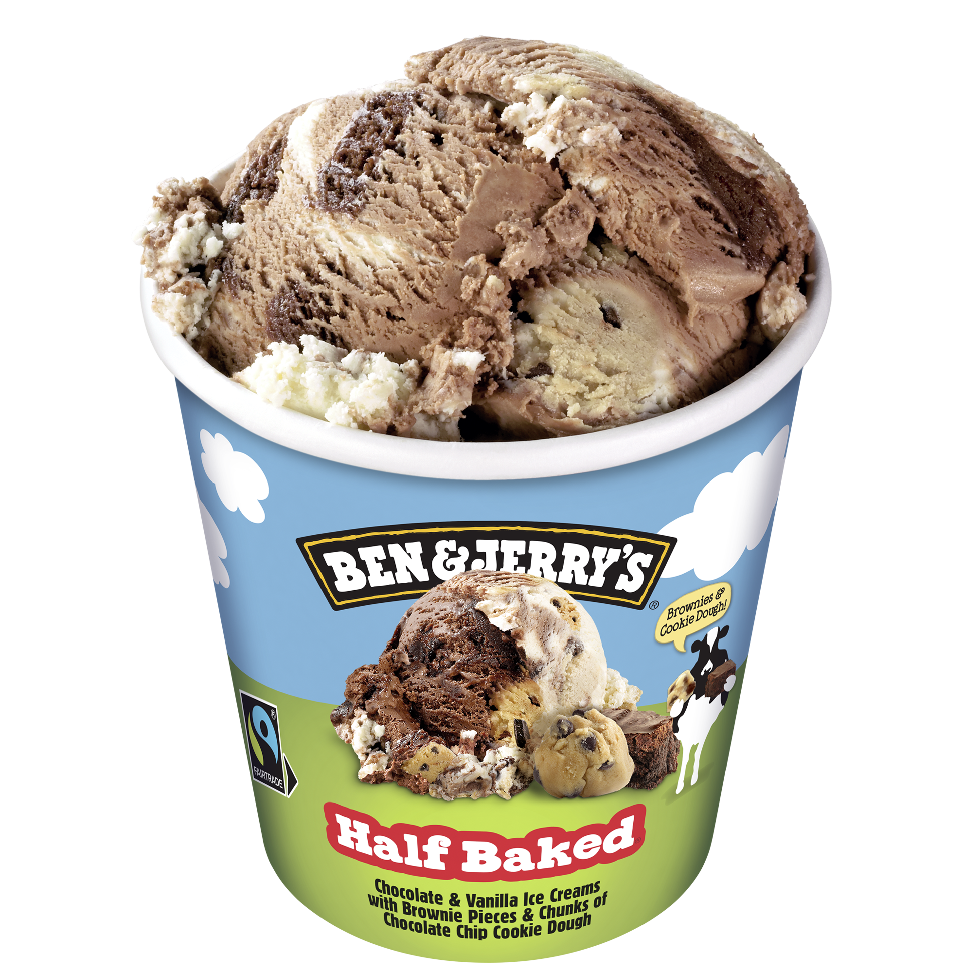 Half Baked Original Ice Cream Dessert Ice cream