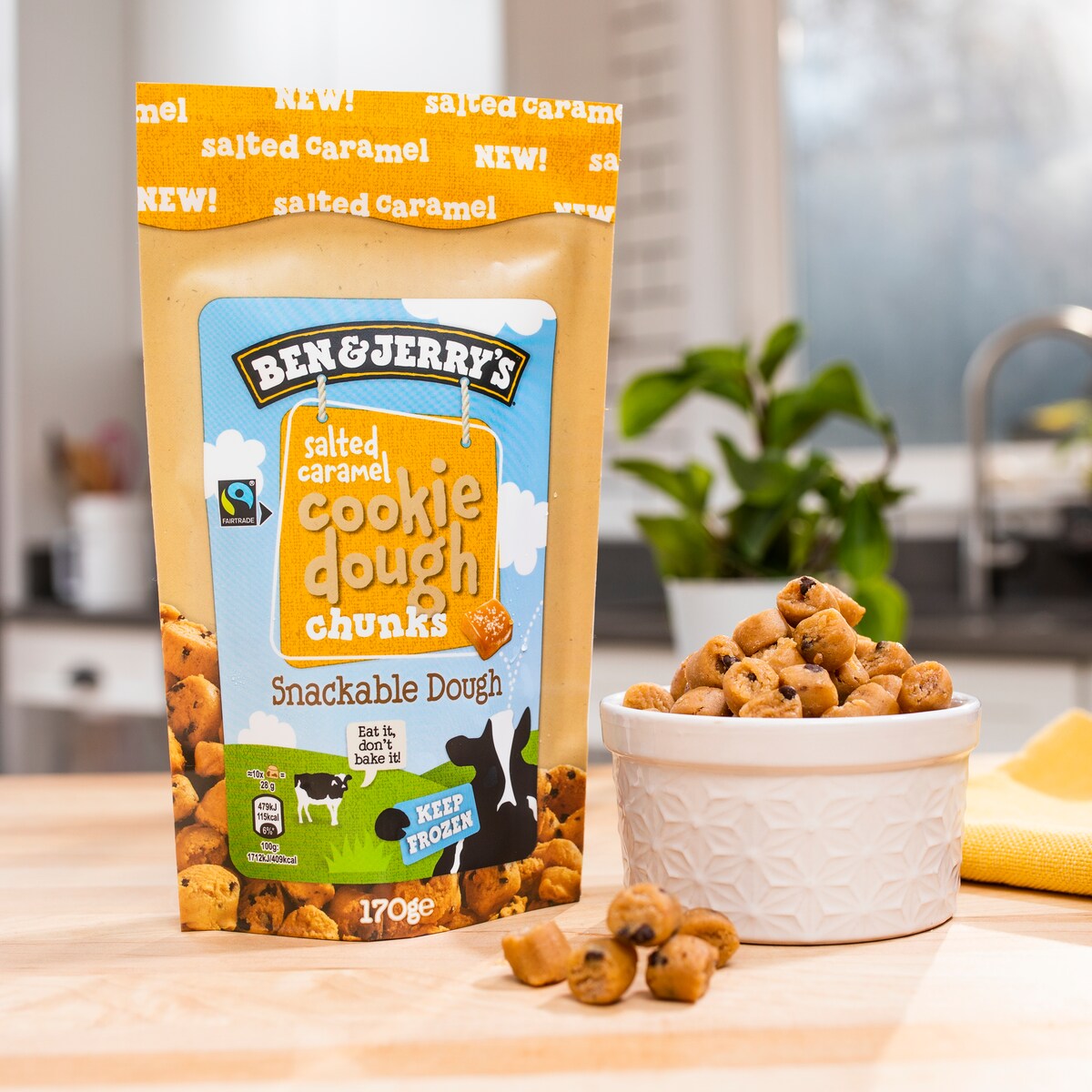 Salted Caramel Cookie Dough Chunks - Bag 1 / 2