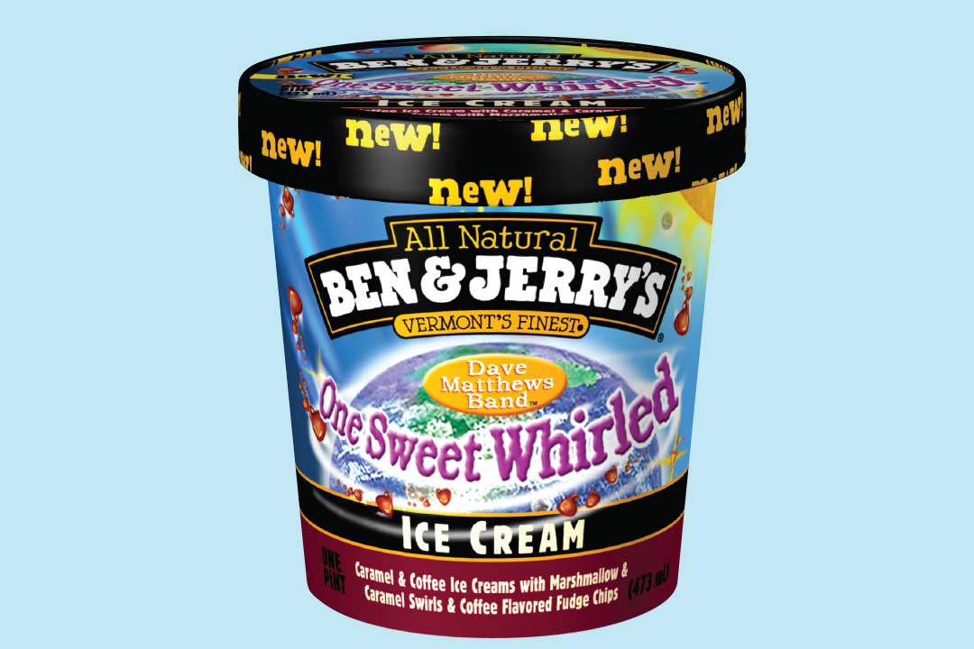 One Sweet Whirled -jäätelöpakkaus