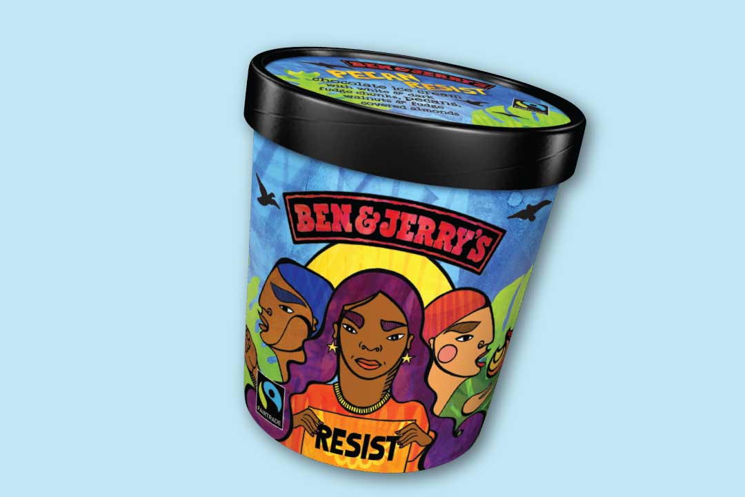 Pecan Resist -jäätelöpakkaus