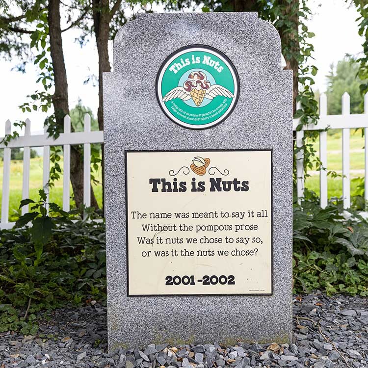 This Is Nuts tombstone